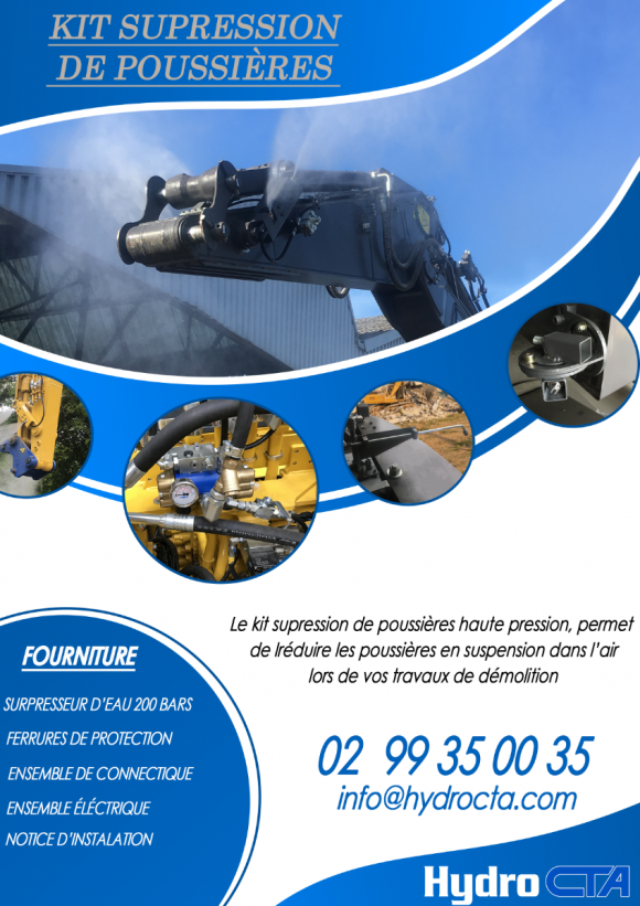 Kit suppressions de poussières