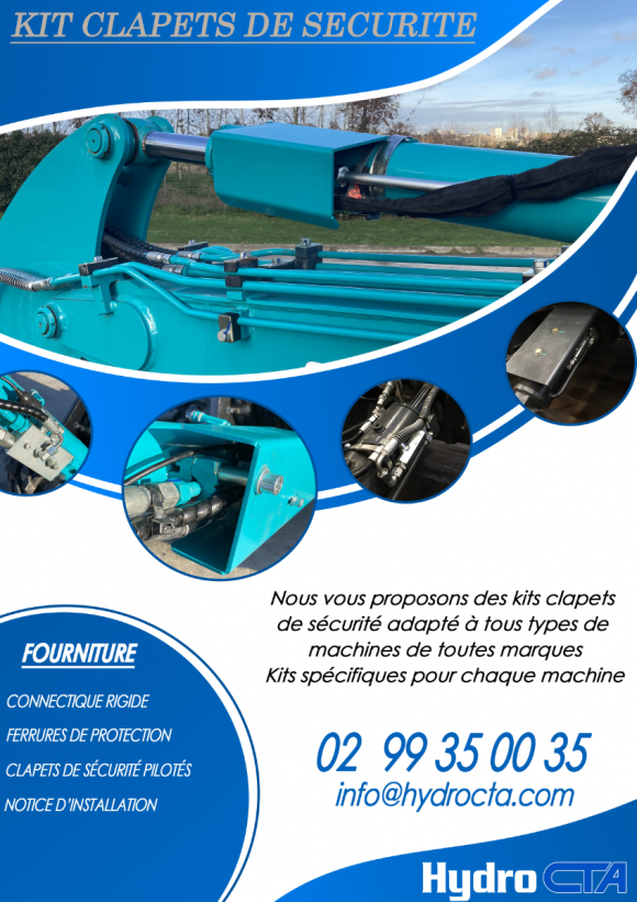 Kit clapet sécurité